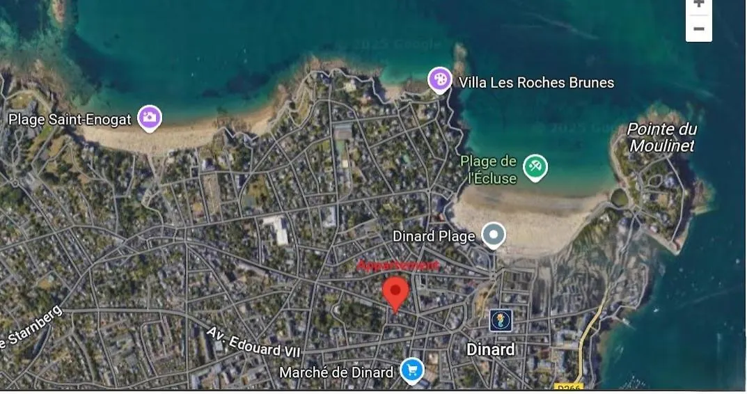 Appartement Beau T2 Cosy ! Centre 200M Plage 400M Dinard France